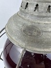 Perkins Marine Lamp   Hdwe Corp   Perko   Perkins 10   Ships Lantern   Red Globe
