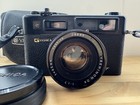  near Mint W case  Yashica Electro 35 Gt Black Yashinon-dx 45mm F1 7 From Japan