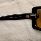 Chanel Vintage 5067 Sunglasses Black   Gold Cc Logo Y2k Karl Lagerfeld Era