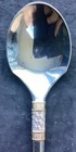 1 Wallace Golden Aegean Weave Sterling Silver Sugar Spoon 6 3 4   