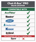 Sprinkler Valve Locator Tool Find Buried Irrigation Valve Chat-r-box Pro