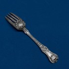Tiffany English King Sterling Silver 6  Pastry Fork - Mono