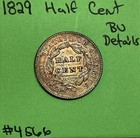 1829 Classic Head Half Cent Brilliant Uncirculated Bu See Pics