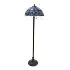 Chloe Lighting Priscilla Tiffany-style Victorian Floor Lamp 18  Shade