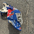 Vintage Itech Garth Snow 1994 Usa Hockey Goalie Mask Replica Street Hockey