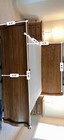 Simmons Adjustable King Sleigh Bed 4pc Set Dresser Nightstand Remote Brown