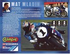 Vintage Poster Card 2002 Mat Mladin Yoshimura Suzuki Gsx-r750 Ama Superbike