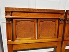 2 Vintage Mid Century Twin Headboard Hollywood Regency Greek Key Pair