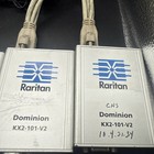 Lot Of 5 Raritan Dominion Kx2-101-v2 Kvm-over-ip Switch Single Port   Cables