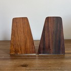 Pair Of 1960s Danish Mid Century Modern Kai Kristiansen Rosewood Bookends