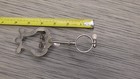 Antique Lyre Sheet Music Holder Clip   Metal Piano Music Page Clamp