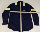 Carhartt Flame Resistant Fr Hi Vis Reflective Work Shirt High Visibility Men 123