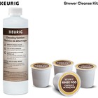 Keurig Brewer Cleanse Kit For Maintenance Includes Descaling Solution  Rinse