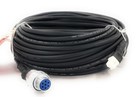 New 100 Ft Abr Industries Rotor Cable W  Connectors For Yaesu Rotors 1806r-y-100