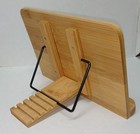 Weight Watchers Ww Adjustable Bamboo Book Stand Tablet Cookbook Holder Nip