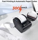 Munbyn Bluetooth Thermal Receipt Printer 80mm Auto Cutter Usb Lan Serial