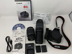 Canon Eos Rebel T5 18mp Dslr Camera Kit 2 Lenses - 2 Batteries - Charger Bundle