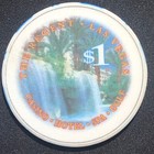 Vintage The Regent Casino  Las Vegas  Nv -  1 Chip - Circulated