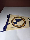 Vintage 1970 s Nhl St  Louis Blues Logo Pennant Flag 30   x 12    Hockey Full Size