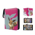 Card Binder For Pokemon Cards Holder Fits 400 Cards W  50 Removable Sleeves