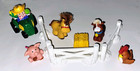 Fisher Price Little People Family Play Farm Barn Lunch  Box W  Figures   Fencing