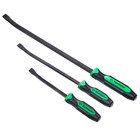 Mayhew Tools 14071gn 3-piece Dominator Curved Pry Bar Set  Green
