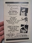 1980s Strand Theatre Lakewood Nj Dionne Warwick Program