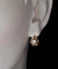 2 25ct Art Deco Style Lab Created Diamond Drop Engagement 14k Gold Fn Earrings