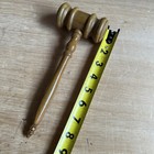 Vintage Wooden Gavel - For Meetings Chairman Judges Auctioneers