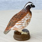 Quail Unlimited  Limited Edition Northern Bobwhite Quail Figurine