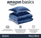 3 Piece Bedding Set ultra-soft  Warm All Season Comforter  Full queen  Navy Blue