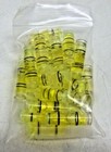 New   Lot Of 25 Johnson Sm904 Level Vial  Acrylic 1 246 In L  Pk25