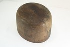 Antique  Wooden Hat Form Mold Block  Millinery  S   H Co   6-3 4    960   963
