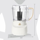 Beautiful 3-cup Food Chopper  White Icing By Drew Barrymore