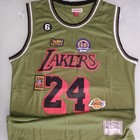 Kobe Bryant  24 Signed Unniversary Los Angeles Lakers Jersey W  Coa