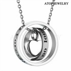 Forever In My Heart Cremation Keepsake Memorial Urn Necklace For Ashes Pendant
