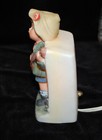 Vintage Underwriters Laboratories Portable Ceramic Lamp Hummel Nightlight  Used