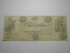  100 18__ New Haven Connecticut Obsolete Currency Bank Note Bill Mechanics Bank