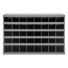 Durham Mfg 349-95 Pigeonhole Bin Unit  33 75 In W X 8 5 In D X 22 25 In H  40