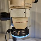 Olympus Sz4045 Stereo Zoom Microscope Hwf10x Eyepieces Base Stand Led Ring Light