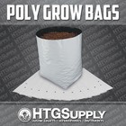 Grow Bags Black And White Poly Plastic 1 2 3 5 7 10 Gallons 10 25 50 100 Count  