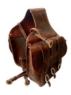 Western Leather Saddle Bags Oil Pullup Leather Saddle Bag Free Ship