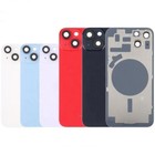 Back Glass Replacement For Iphone 14 15 16 16e 17 Big Hole Rear Cover Metal Lot