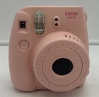 Fujifilm Instax Mini 9 Camera Instant Film With Casing And Strap - Pink - Tested
