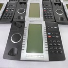 Lot 10 Mitel 5340 Ip Phones W  Handsets Bases Curly Cords Tested Working Bundle