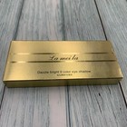 9 Colors Glitter Eyeshadow Eye Shadow Palette   Makeup Cosmetic Brush Set Us