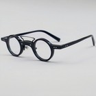 Small Round Acetate Eyeglasses Frames Reading Glasses Stylish Men Women Vintage