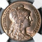 1904 Ngc Ms 65 France 10 Centimes Rb Marianne Dupuis Mint State Coin  23122002d 