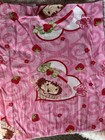 Vintage 84 x15  Strawberry  Shortcake Heart Ruffles  Decorative Window Valance