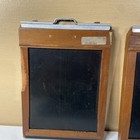  2  4x5 Wooden Film Holder   Folmer Graflex Corp 